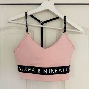 NIKE Air DriFit Pink Racerback Sports Bra